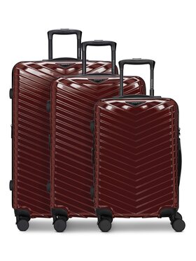 Redolz Redolz Komplet walizek 332453 Czerwony