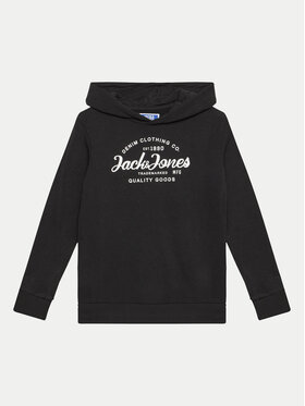 Jack&Jones Junior Jack&Jones Junior Bluză Forest 12249715 Negru Standard Fit