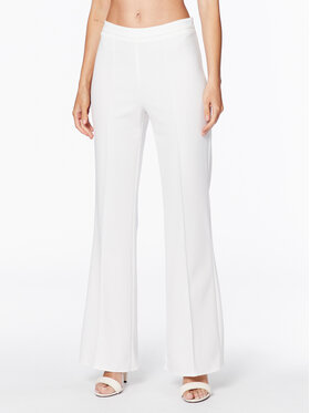 Rinascimento Rinascimento Текстилни панталони CFC0113049003 Бял Regular Fit