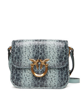PINKO PINKO Ročna torba Love Box Bag Fl Mini PE 25 PLTT 104297 A2CH Zelena