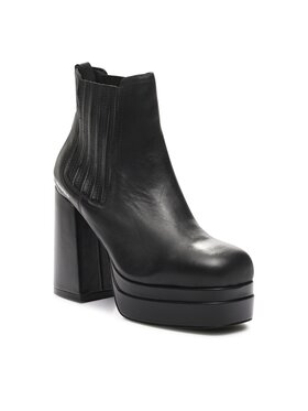 KARL LAGERFELD KARL LAGERFELD Polokozačky KL30143 Černá
