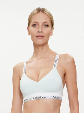 Calvin Klein Underwear Calvin Klein Underwear Podprsenka bez kostíc 000QF7059E Modrá