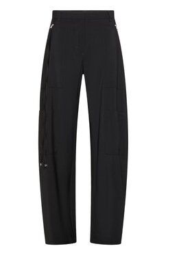 SEVENTY SEVENTY Spodnie cargo pt1330-220654-999 Czarny Regular Fit