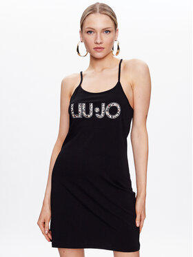 Liu Jo Beachwear Liu Jo Beachwear Лятна рокля VA3047 JS003 Черен Regular Fit