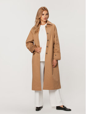 Willsoor Willsoor Trencz 66619 66620 Brązowy Regular Fit