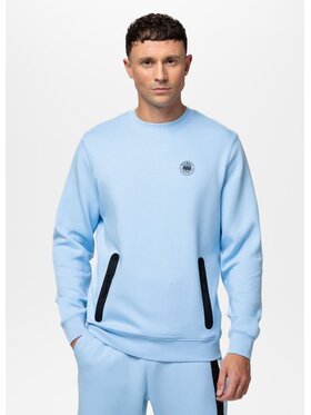 PITBULL PITBULL Bluza DOGWOOD Błękitny Regular Fit