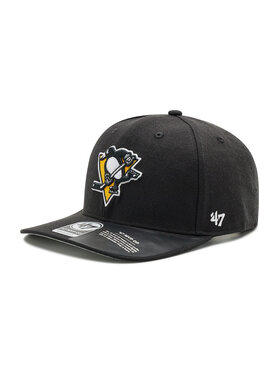 47 Brand 47 Brand Șapcă Nhl Pittsburgh Penguins Mvp Dp H-CLZOE15WBP-BKA Negru