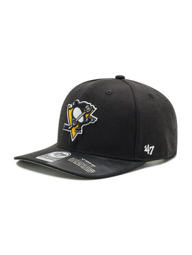 47 Brand 47 Brand Šiltovka Nhl Pittsburgh Penguins Mvp Dp H-CLZOE15WBP-BKA Čierna