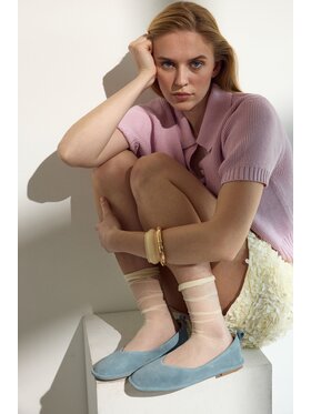 Estro Estro Baleríny ER00116925 Modrá