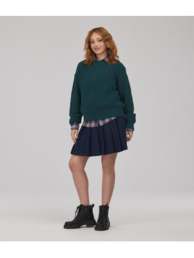 Lee Cooper Lee Cooper Spódnica jeansowa LOAN Niebieski Regular Fit