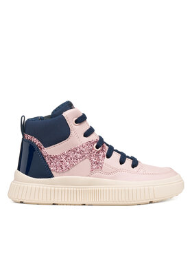 Geox Geox Sneakersy J Laquinny Girl J66M3D 05402 C8WF4 M Světle růžová
