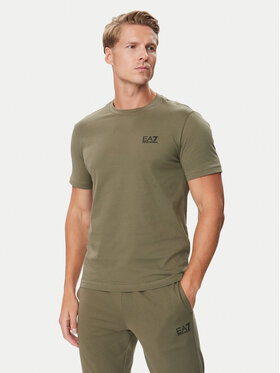 EA7 Emporio Armani EA7 Emporio Armani Marškinėliai 8NPT25 PJVPZ U7014 Chaki Regular Fit
