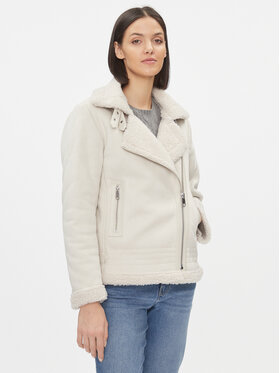ONLY ONLY Cappotto in shearling 15304775 Beige Regular Fit