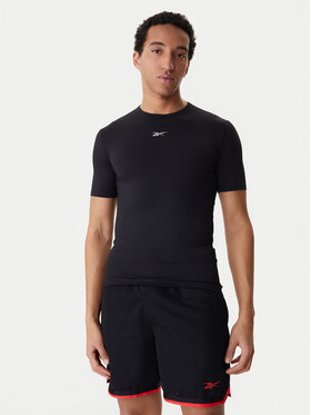 Reebok Reebok Technikai póló RK25599CCM Fekete Slim Fit