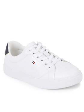 Tommy Hilfiger Tommy Hilfiger Sneakers Essential Court Sneaker FW0FW07427 Blanc