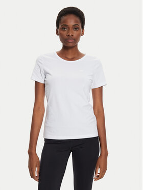 4F 4F Marškinėliai 4FWMM00TTSHF1845 Balta Slim Fit