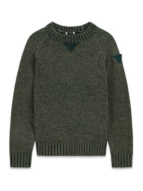 Guess Kids Guess Kids Bluza 184431 Zielony Classic Fit