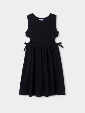 Mayoral Mayoral Sommerkleid 6965 Schwarz Regular Fit