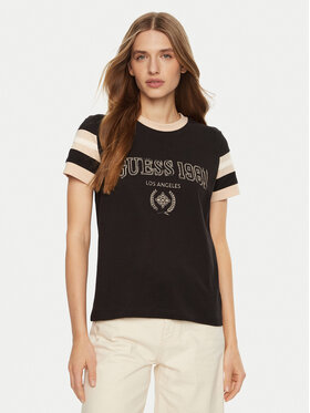 Guess Футболка V5RI00 KA260 Коричневий Regular Fit