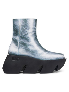 United Nude United Nude Škornji Bull Canvas LO 110231006202 Srebrna