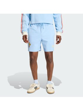 adidas adidas Szorty sportowe 163113 Niebieski jasny Regular Fit