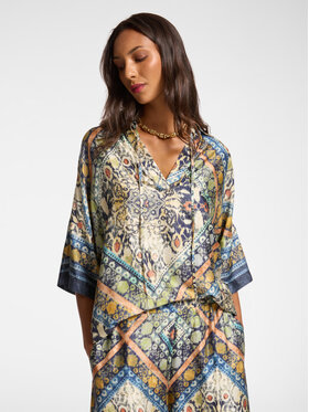 Elena Mirò Elena Mirò Camicia 5068E000111N002 Verde Regular Fit