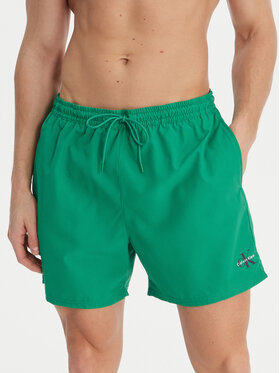 Calvin Klein Swimwear Calvin Klein Swimwear Plavecké šortky LV00N61045 Zelená
