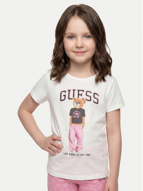 Guess Guess T-Shirt J6YI08 K3710 Bílá Regular Fit