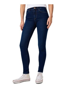 Wrangler Wrangler Jeansy 112362301 Granatowy Skinny Fit