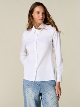 Oltre Oltre Camicia 5078R203186N011 Bianco Slim Fit