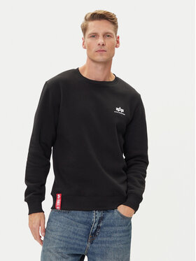 Alpha Industries Alpha Industries Μπλούζα Basic 188307 Μαύρο Regular Fit