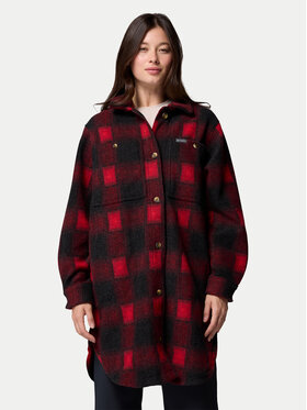 Columbia Columbia Hemdjacke Wildest Venture™ 2136171 Dunkelrot Loose Fit