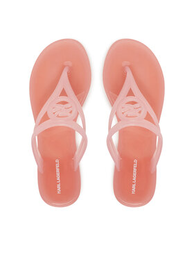 KARL LAGERFELD KARL LAGERFELD Japanke Jelly Thong KL80007A Ružičasta