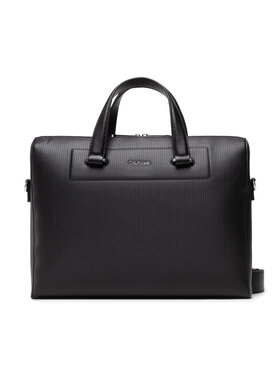 Calvin Klein Calvin Klein Nešiojamo kompiuterio krepšys Minimalism Slim Laptop Bag K50K508995 Juoda