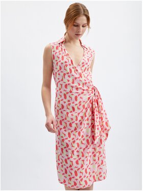 Orsay Orsay Sukienka 411197224000__40 Różowy Regular Fit