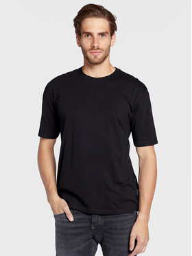 Sisley Sisley T-Shirt 3I1XS101J Μαύρο Regular Fit