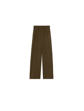 PINKO PINKO Spodnie damskie Semaforo pantalone donna fluido Zielony Comfort Fit