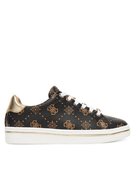 Guess Guess Sneakersy 176113 Hnědá