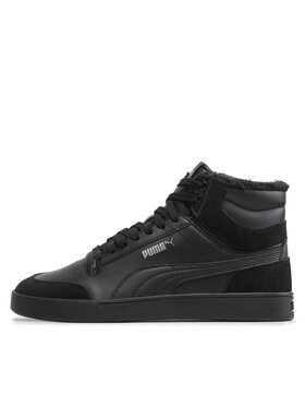 Puma Superge Shuffle Mid Fur 387609 01 Črna