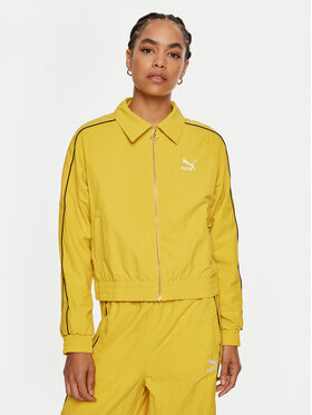 Puma Puma Μπουφάν μεταβατικό Play Loud T7 626806 Κίτρινο Regular Fit