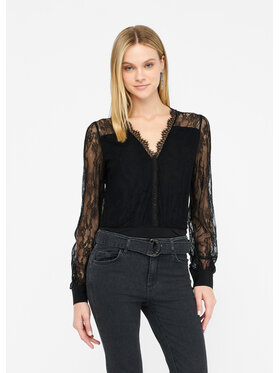 Liu Jo Liu Jo Top MF5507J383622222 Czarny Regular Fit