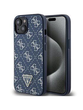 Guess Guess Etui na telefon Apple iPhone 15 Plus Niebieski