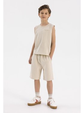 minoti minoti T-Shirt 23fleece114 Beżowy Regular Fit