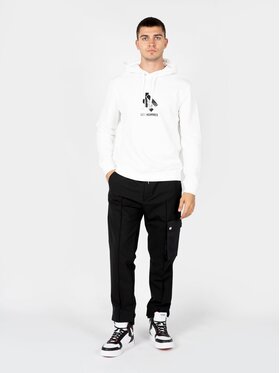 Les Hommes Les Hommes Μπλούζα LBH1006700P Λευκό Regular Fit