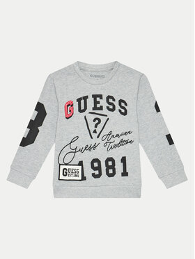 Guess Guess Блуза N4BI13 K8VA3 Сив Regular Fit