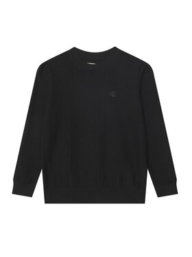 Calvin Klein Jeans Calvin Klein Jeans Svetr Basic IB0IB02641 Černá Regular Fit