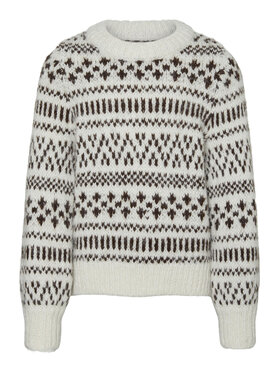 Vero Moda Girl Vero Moda Girl Džemper Kaira 10271981 Bež Regular Fit
