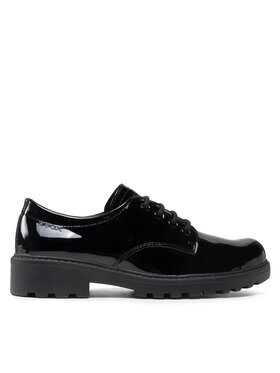 Geox Geox Oxford Schuhe J Casey G. C J0420C 000HH C9999 S Schwarz