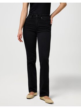 Wrangler Wrangler Jeansy STRAIGHT Czarny Straight Fit