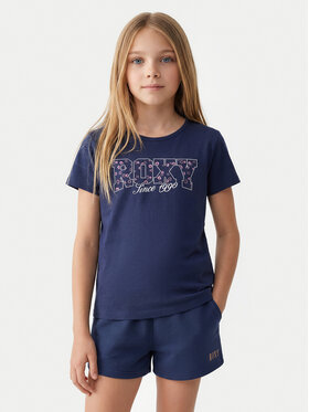 Roxy Roxy Тишърт Lily ERGZT04139 Светлосиньо Regular Fit